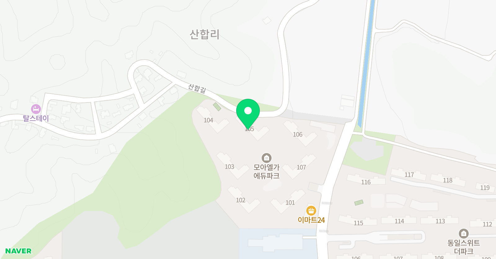 3030영어 신도청호명러닝센터 민쌤클래스 위치