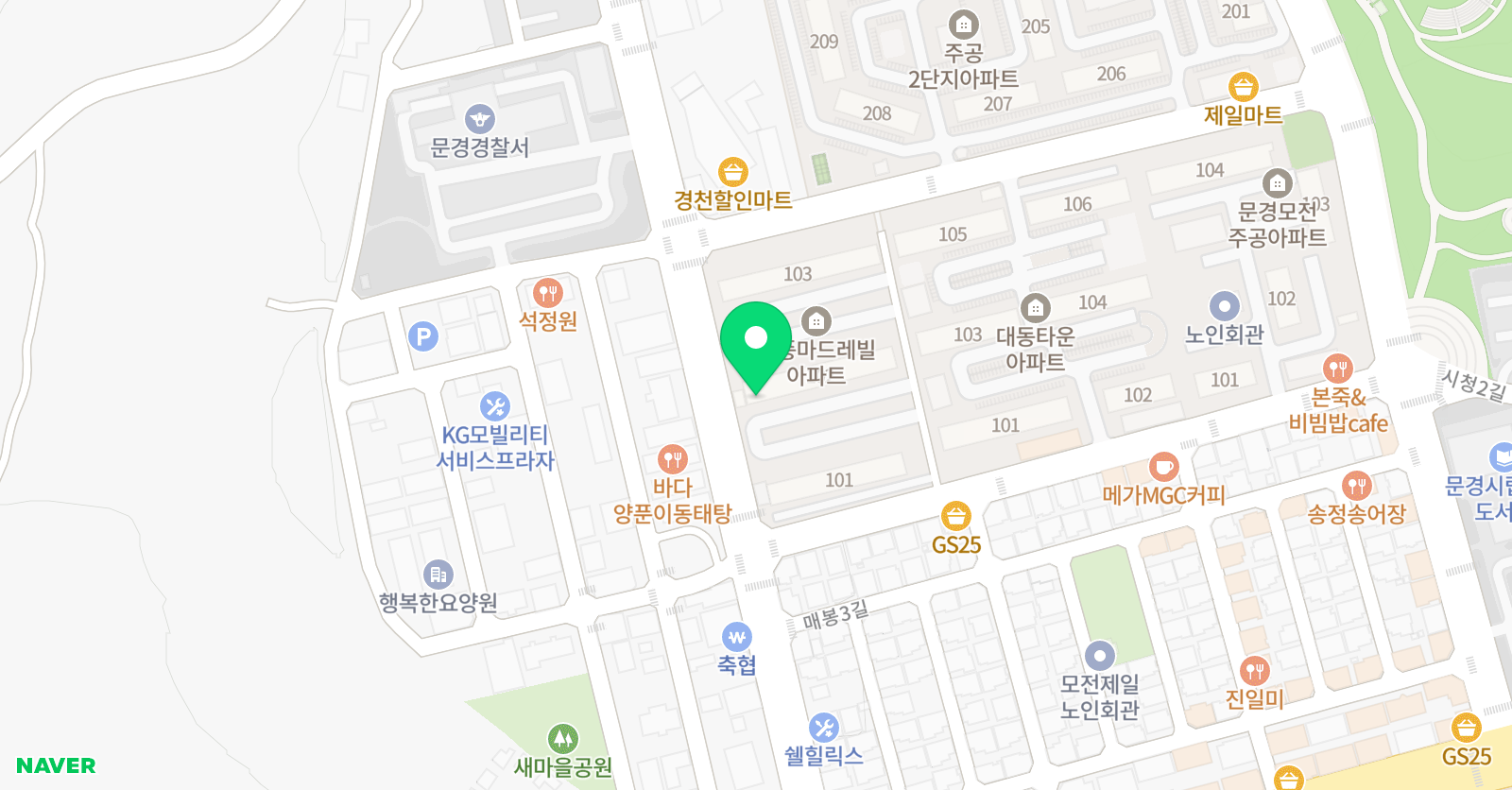 스마트 해법수학 영풍점 위치