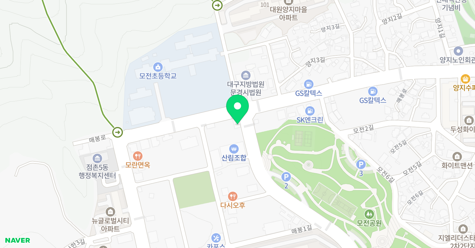 리틀엔 영어수학학원 위치