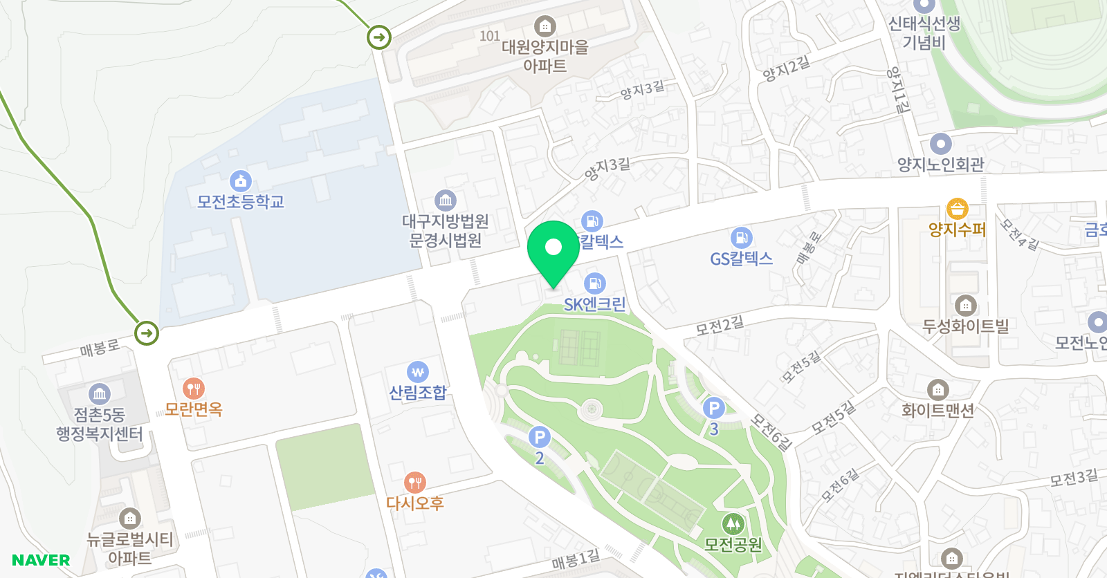 테스쿨 어학원 위치