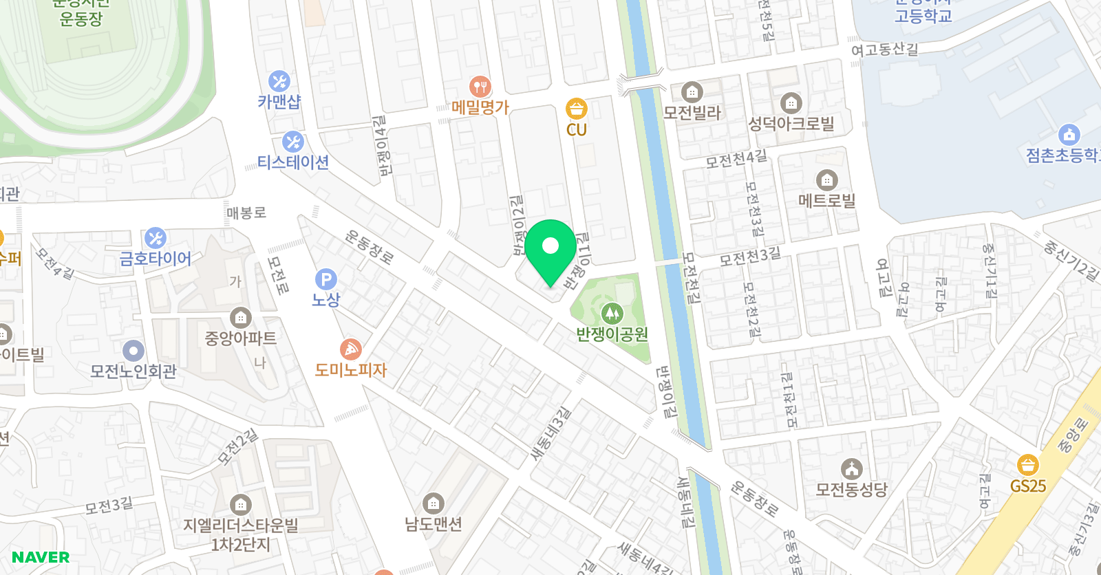 지니에듀 학원 위치