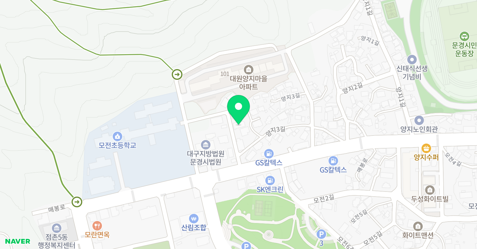 좋은 아카데미학원 위치
