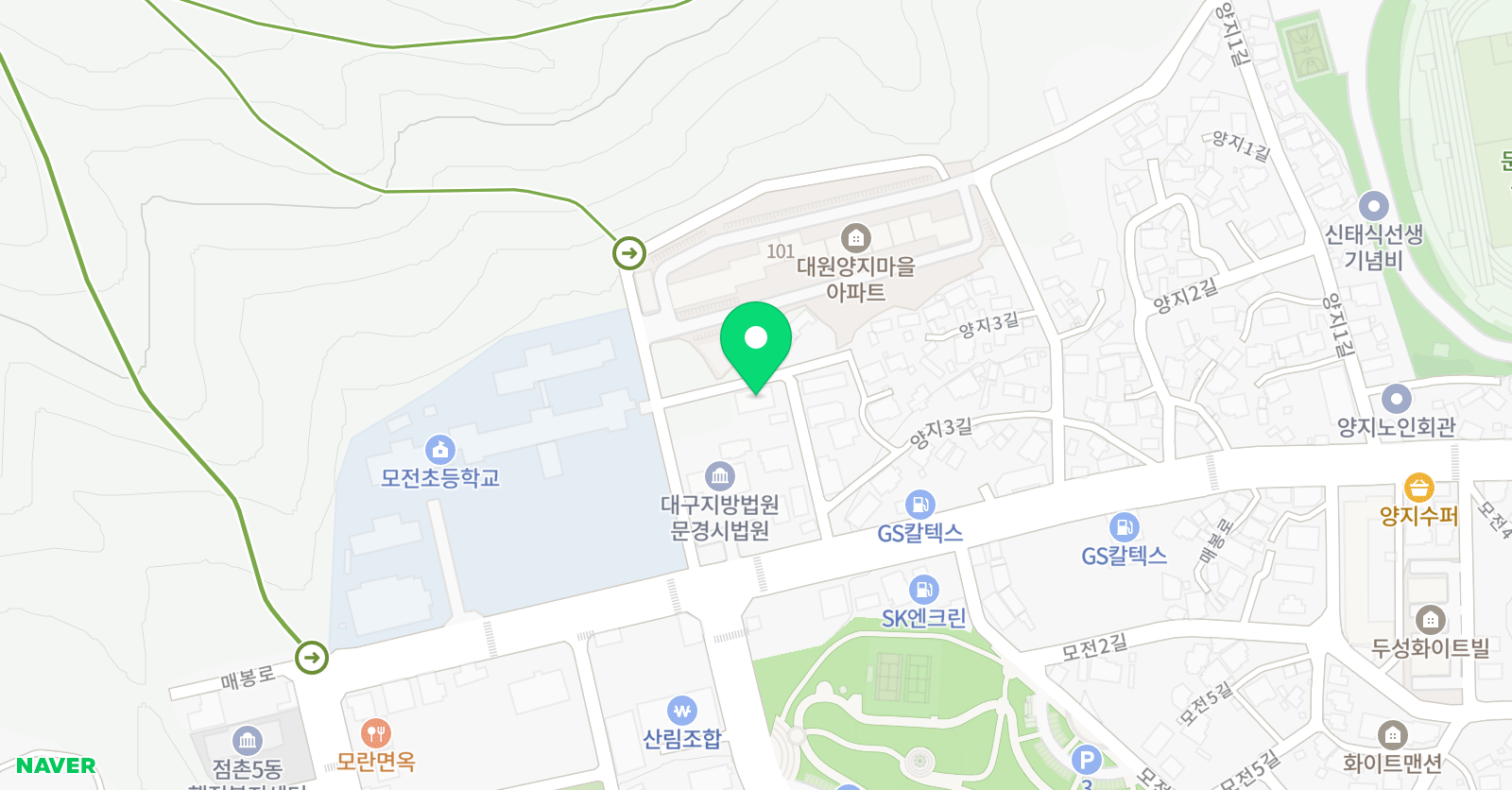 챔피언 태권도장 위치