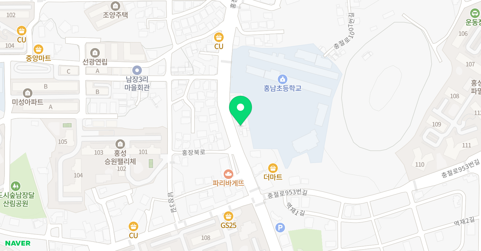 개념원리 홍성학원 위치