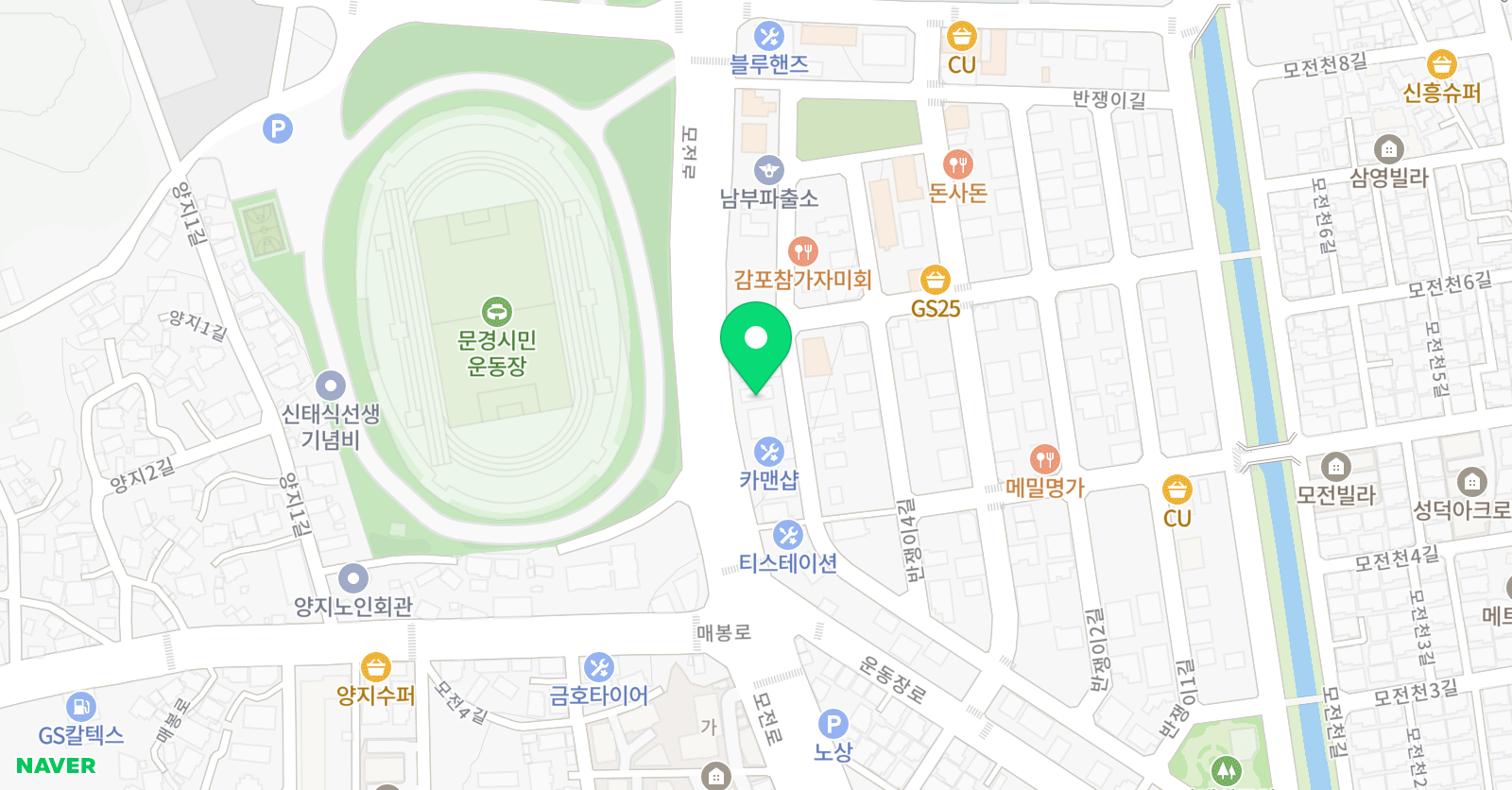청어람 학원 위치