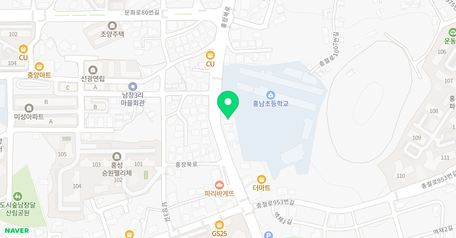 윤선생IGSE아카데미 홍남학원 위치