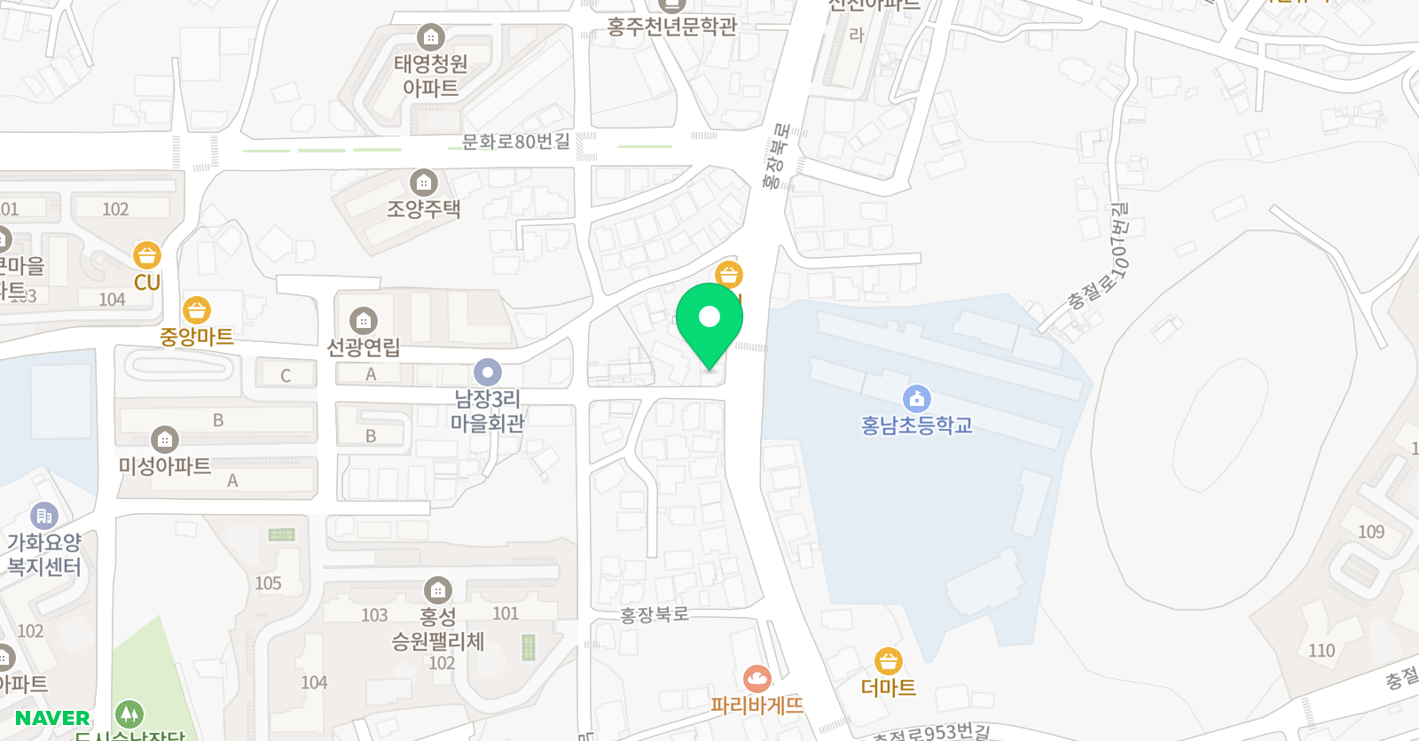 21세기 태권도장 위치