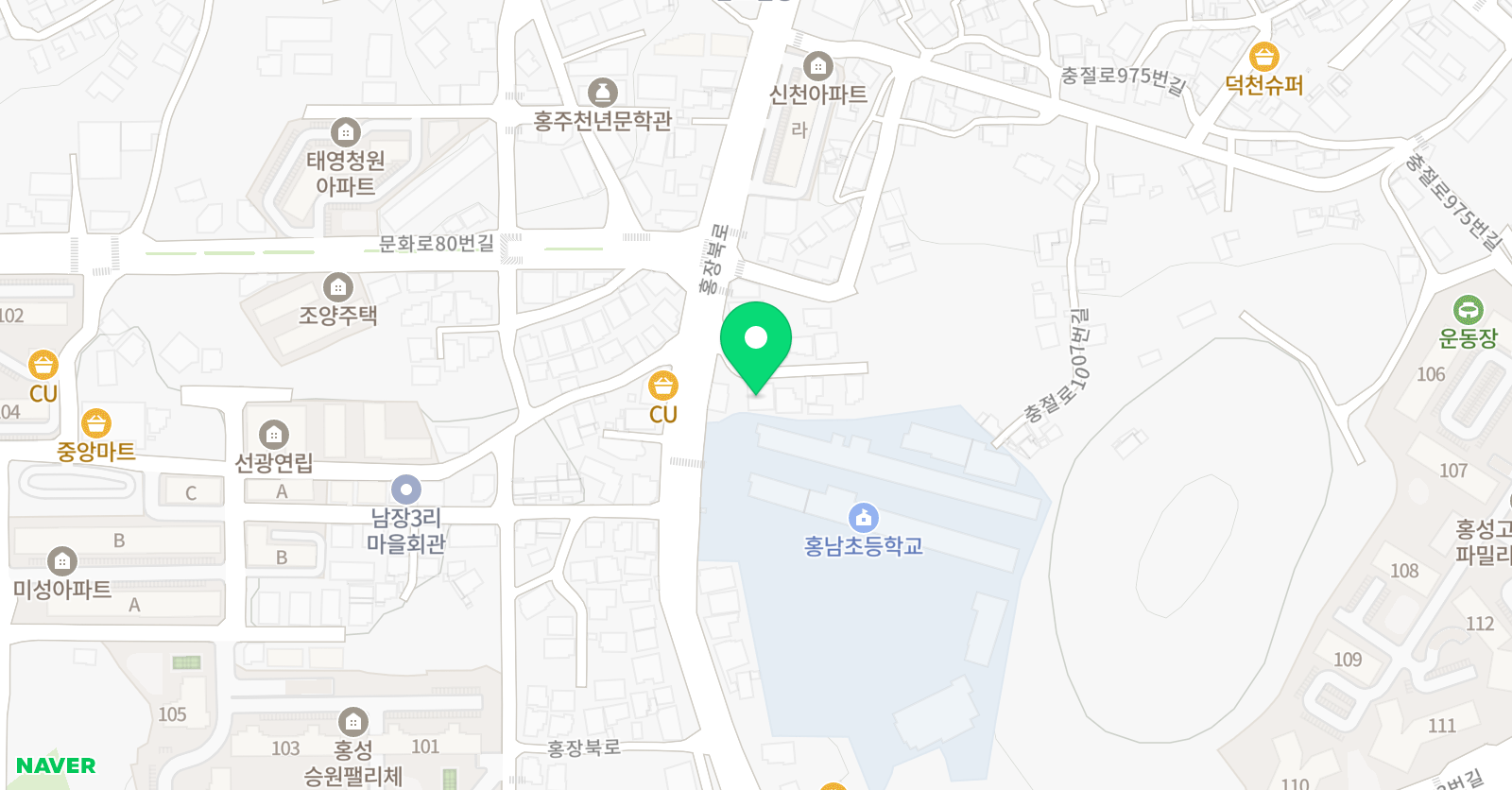 스마트해법영어 홍남교실 위치