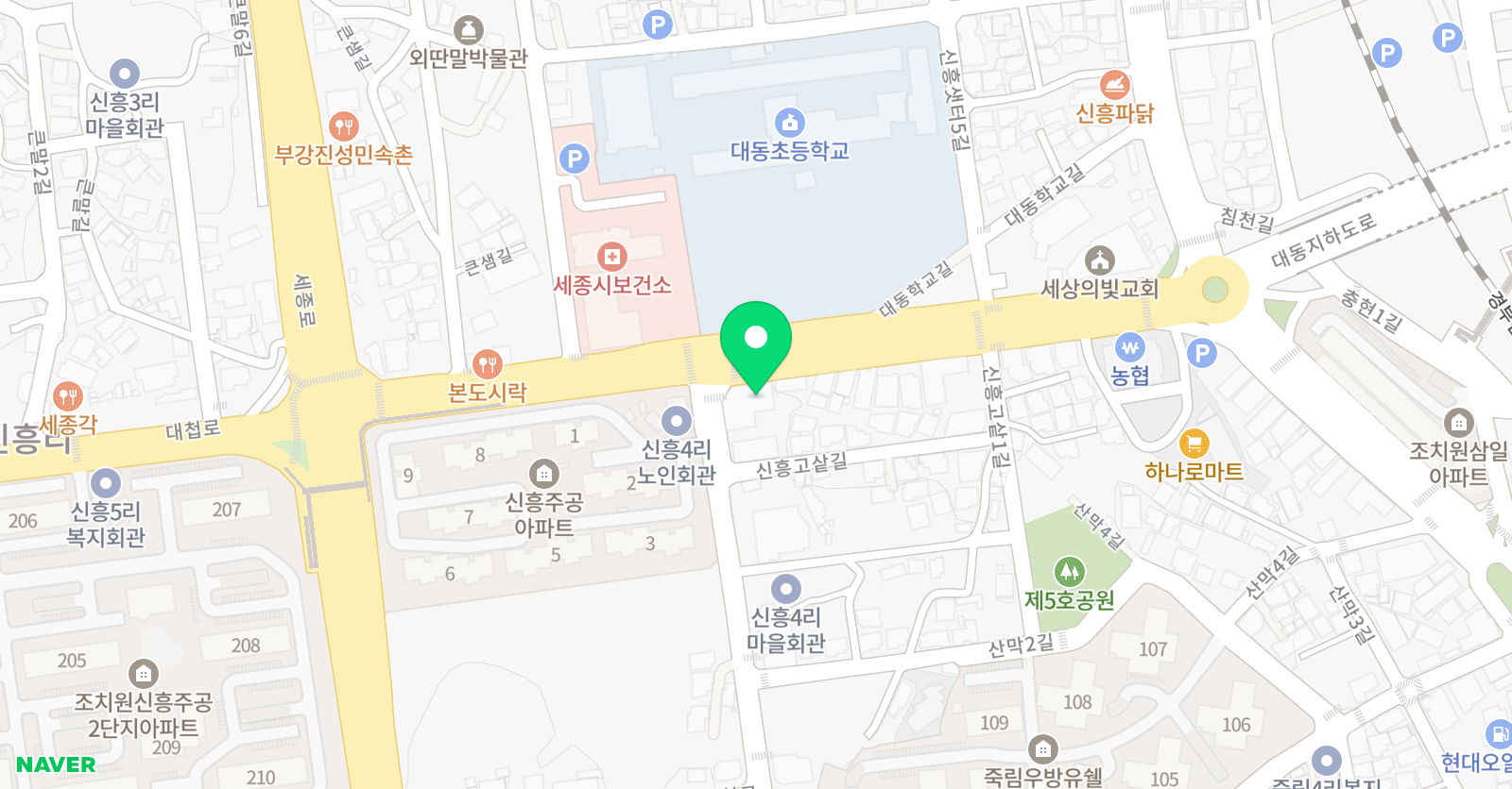 소예 음악학원 위치