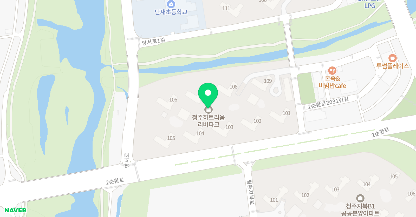 미래엔 영어교습소 방서점 위치