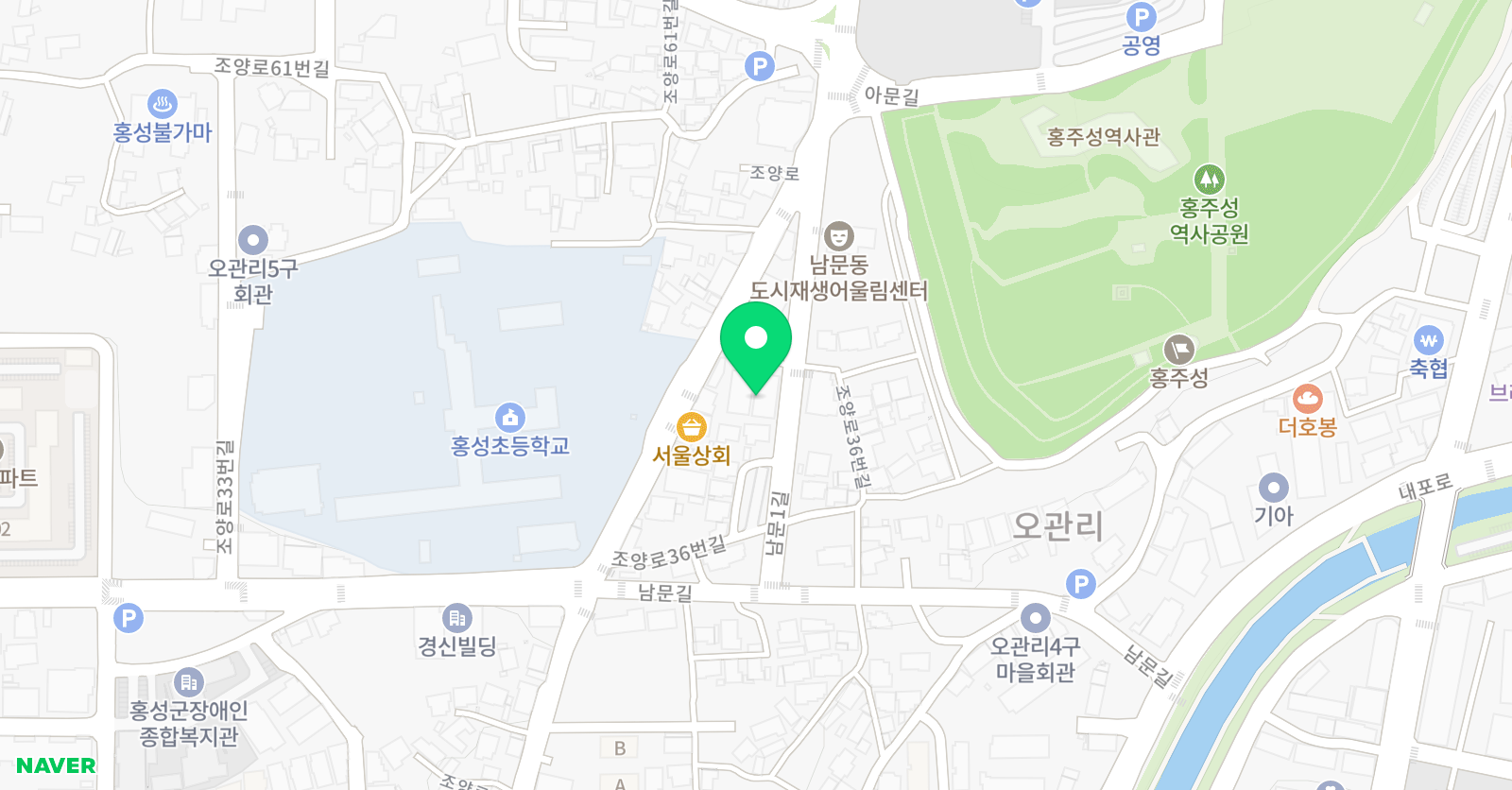 푸르넷 학원 위치