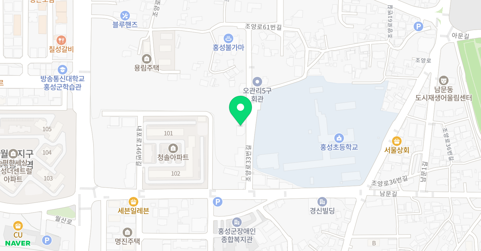 바다소리 피아노 위치