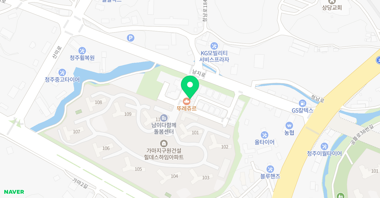 해법셀파 수학교실 위치