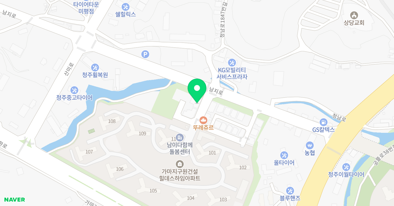 EAP 영어학원 위치