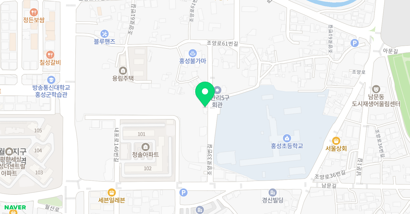 퍼니아트 미술교습소 위치