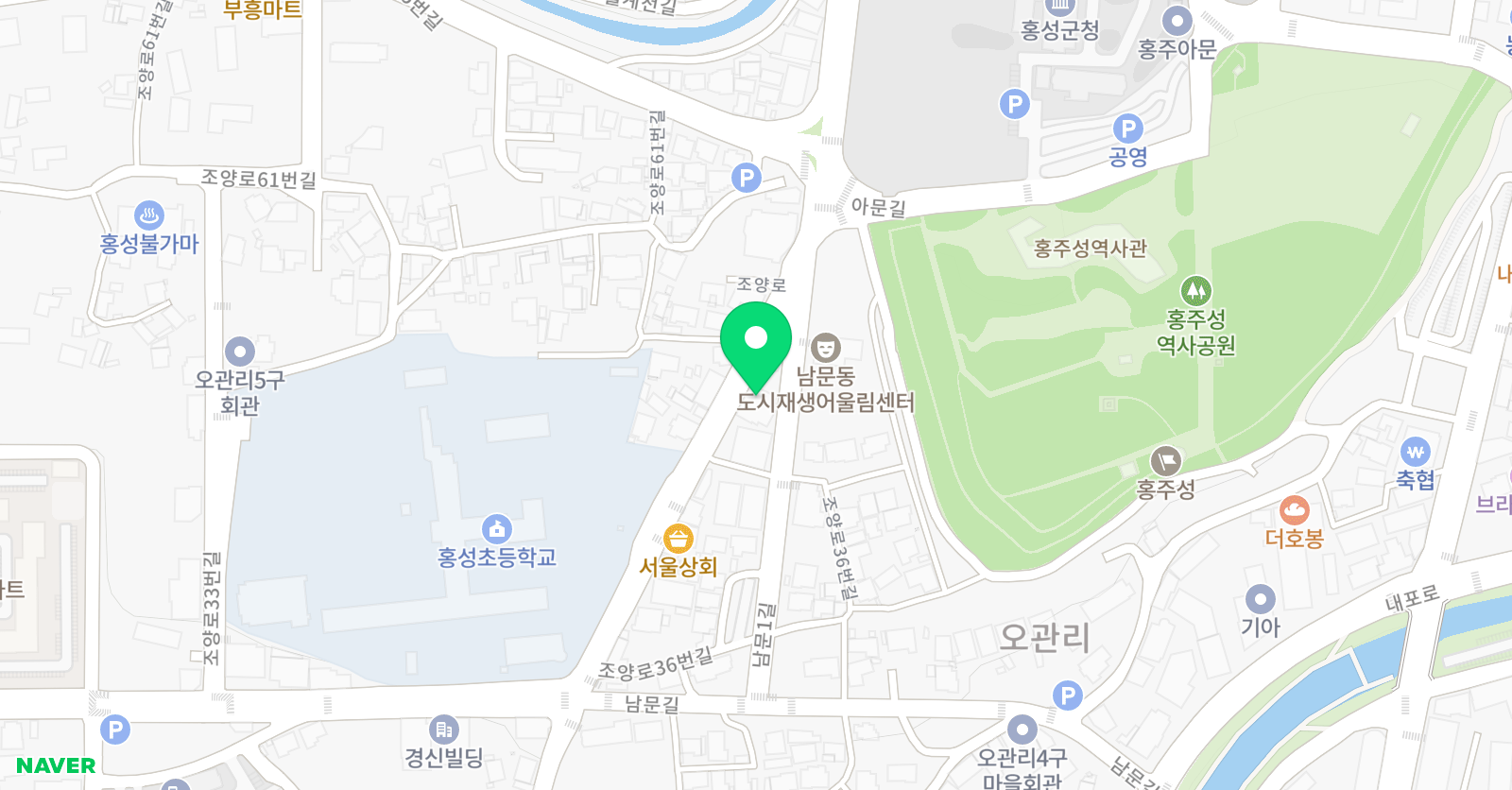 배가스쿨 영어학원 위치