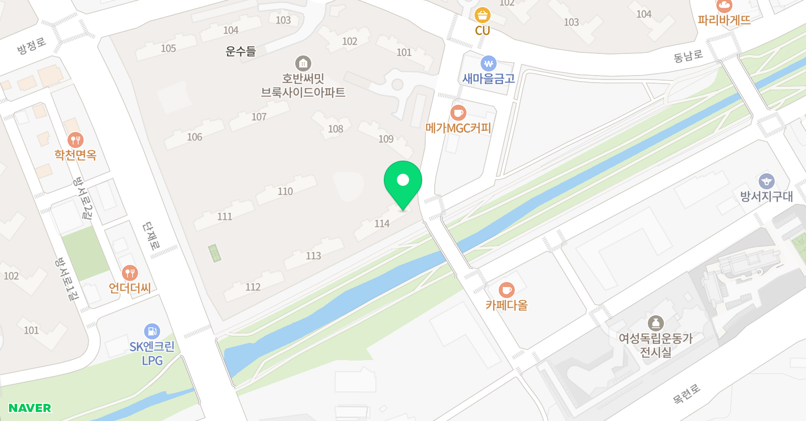 오키도키 영어 위치