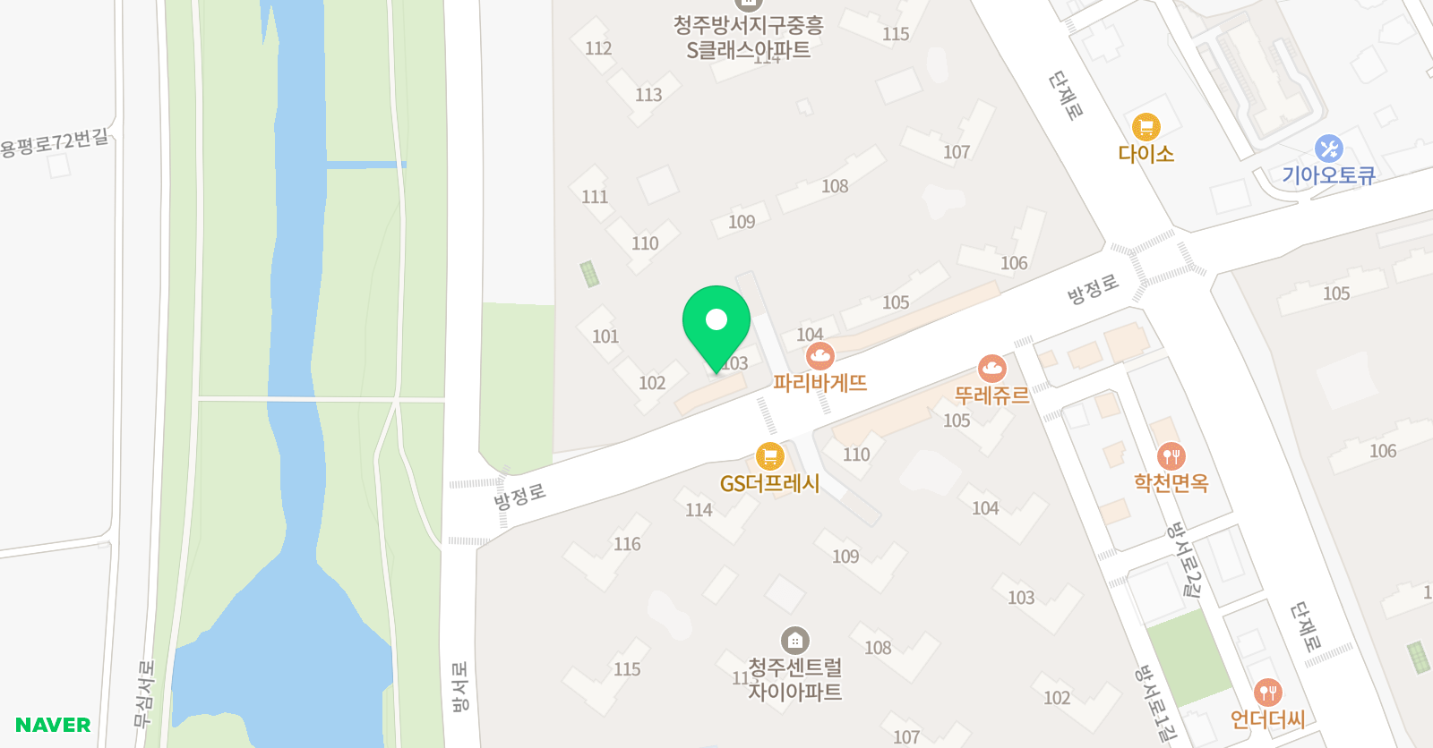 셀파우등생교실 방서중흥교실 위치
