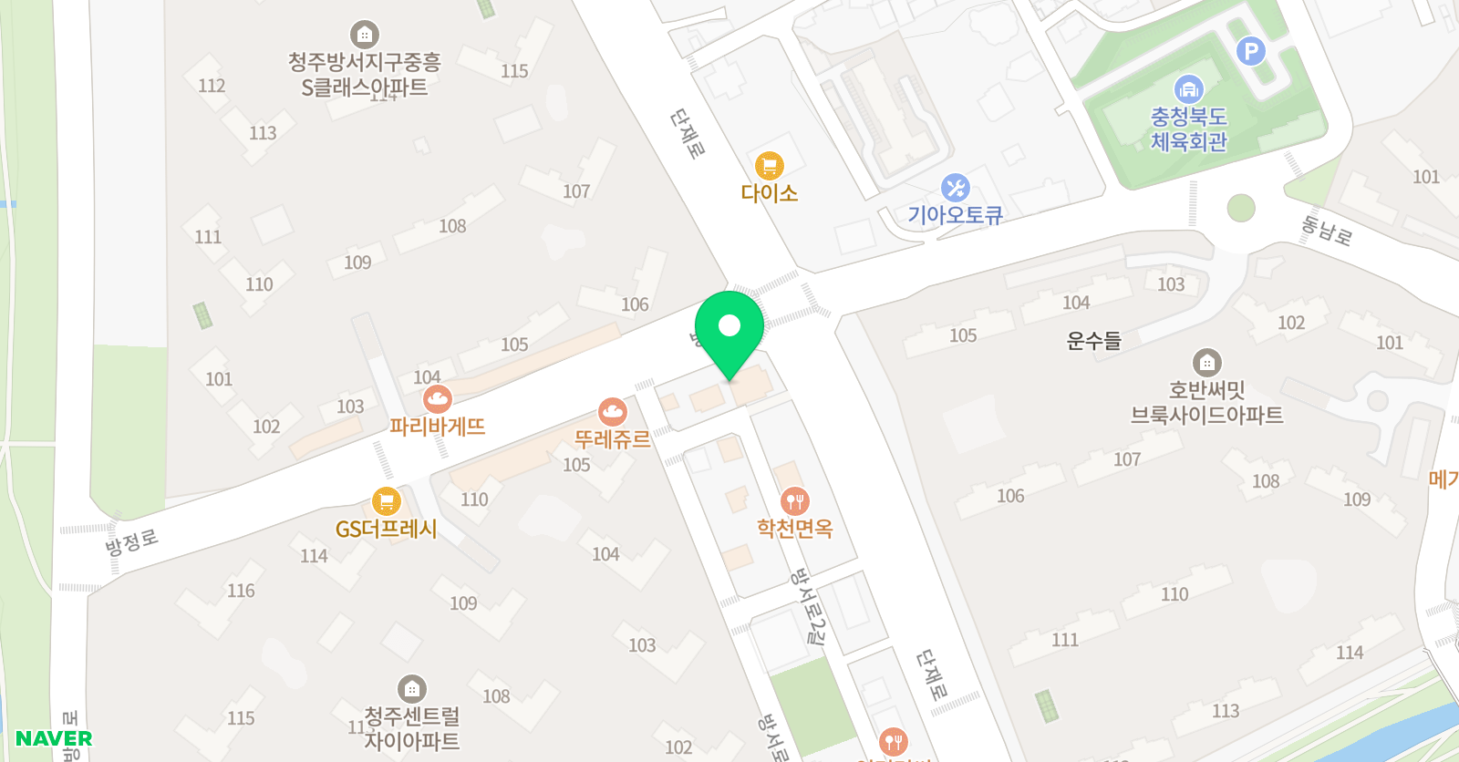 스마트해법 영어 Ann쌤교실점 위치