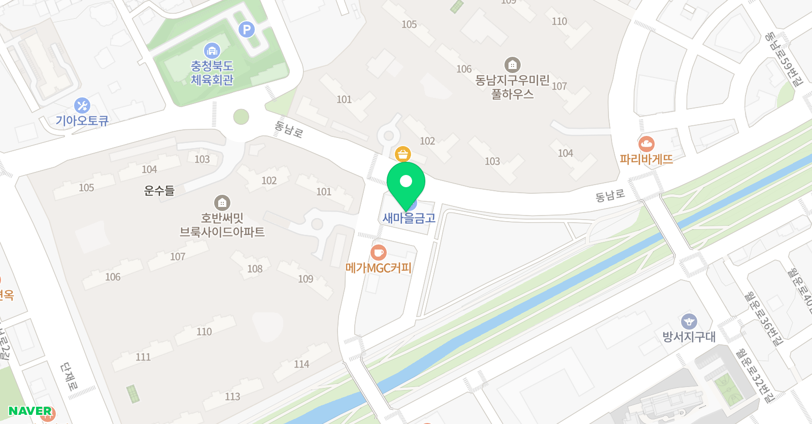듀오수학과학학원 위치
