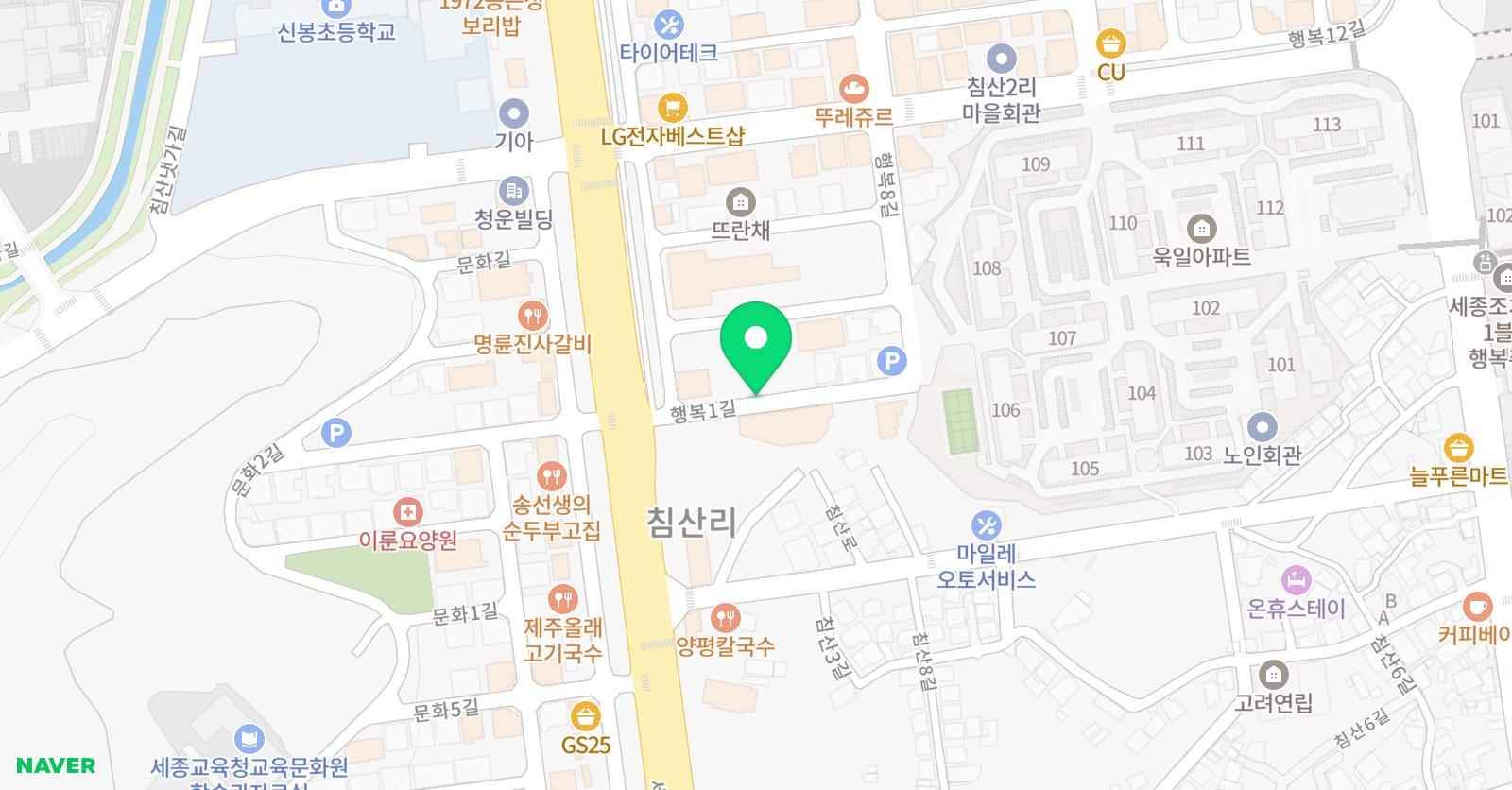 천공의 섬 미술학원 위치