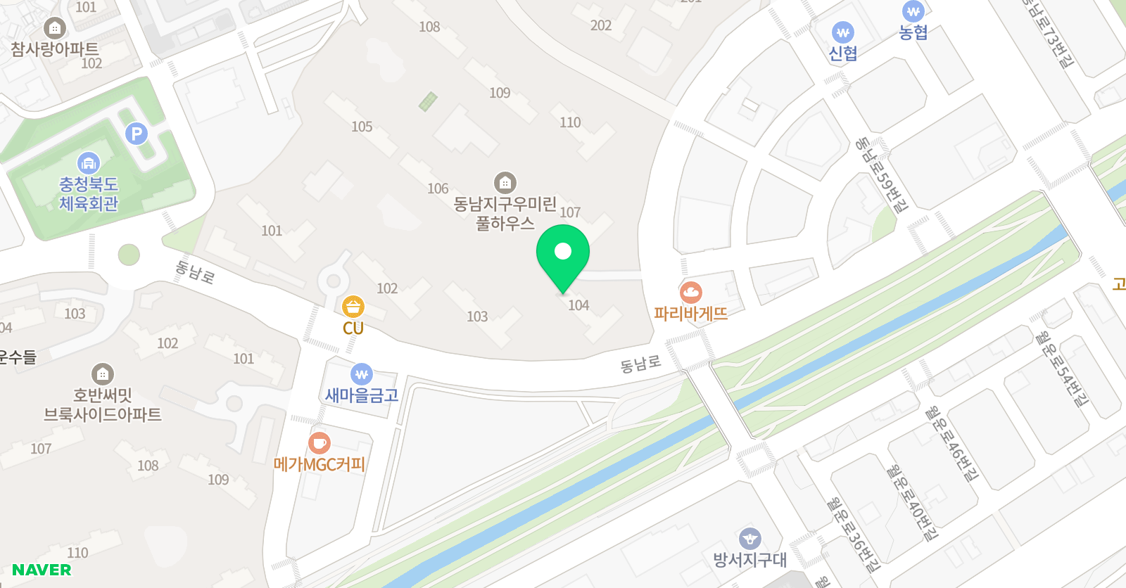 푸르넷공부방 김쌤공부방 위치