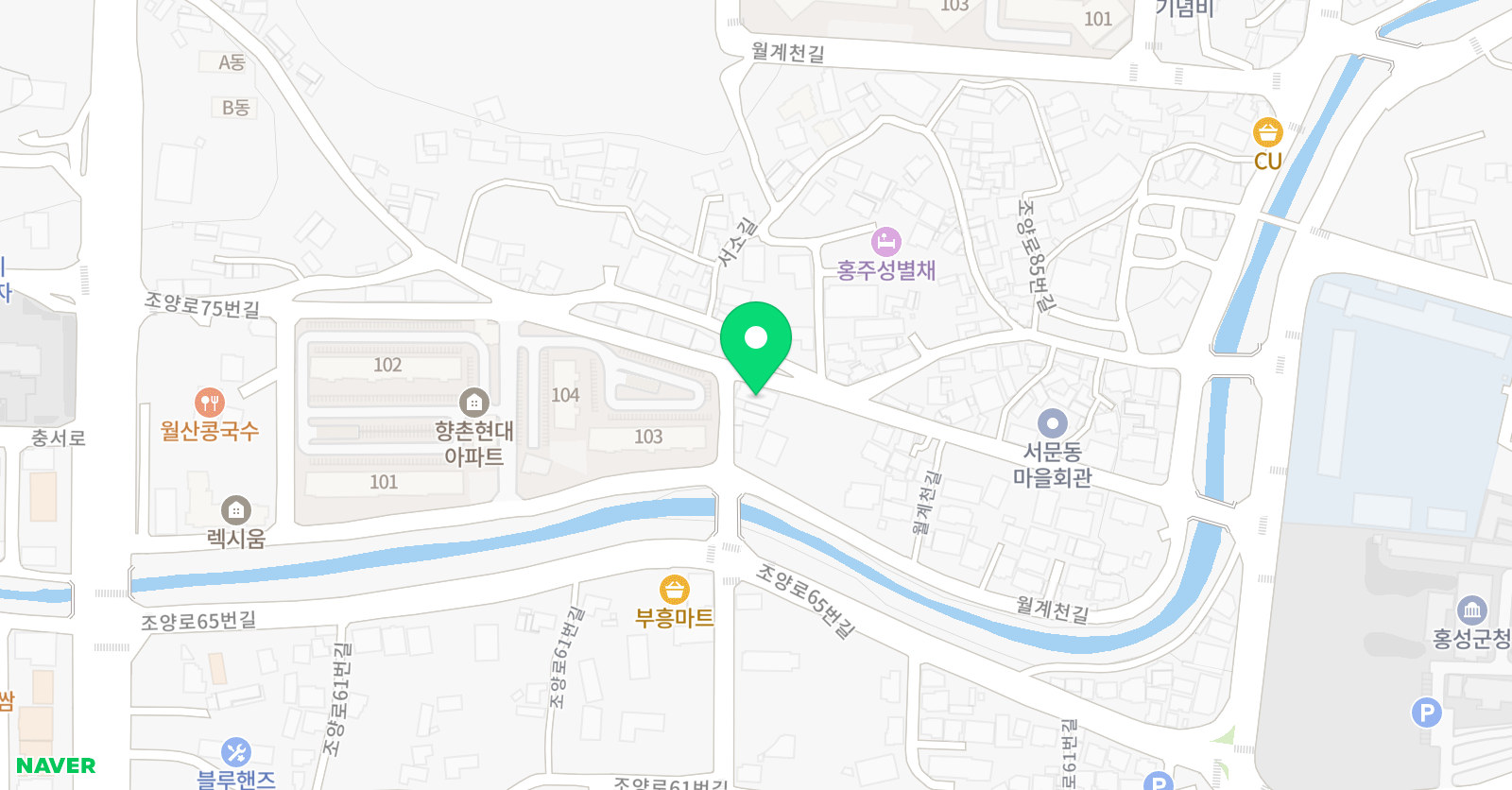 중앙 학원 위치