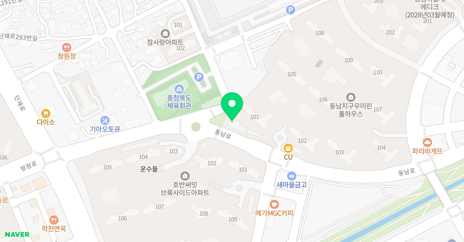사랑의꿈 음악학원 위치