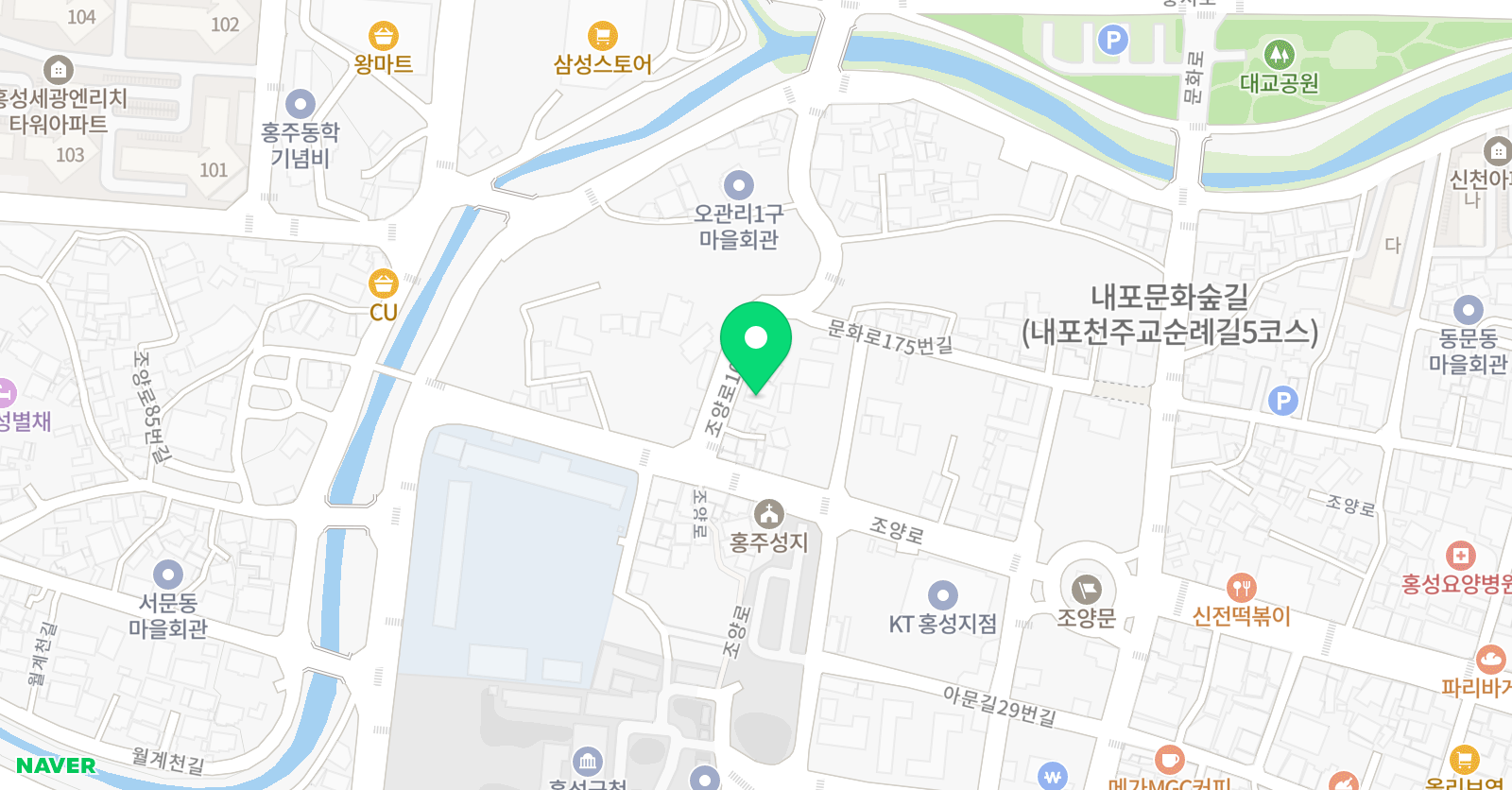 목화 피아노학원 위치