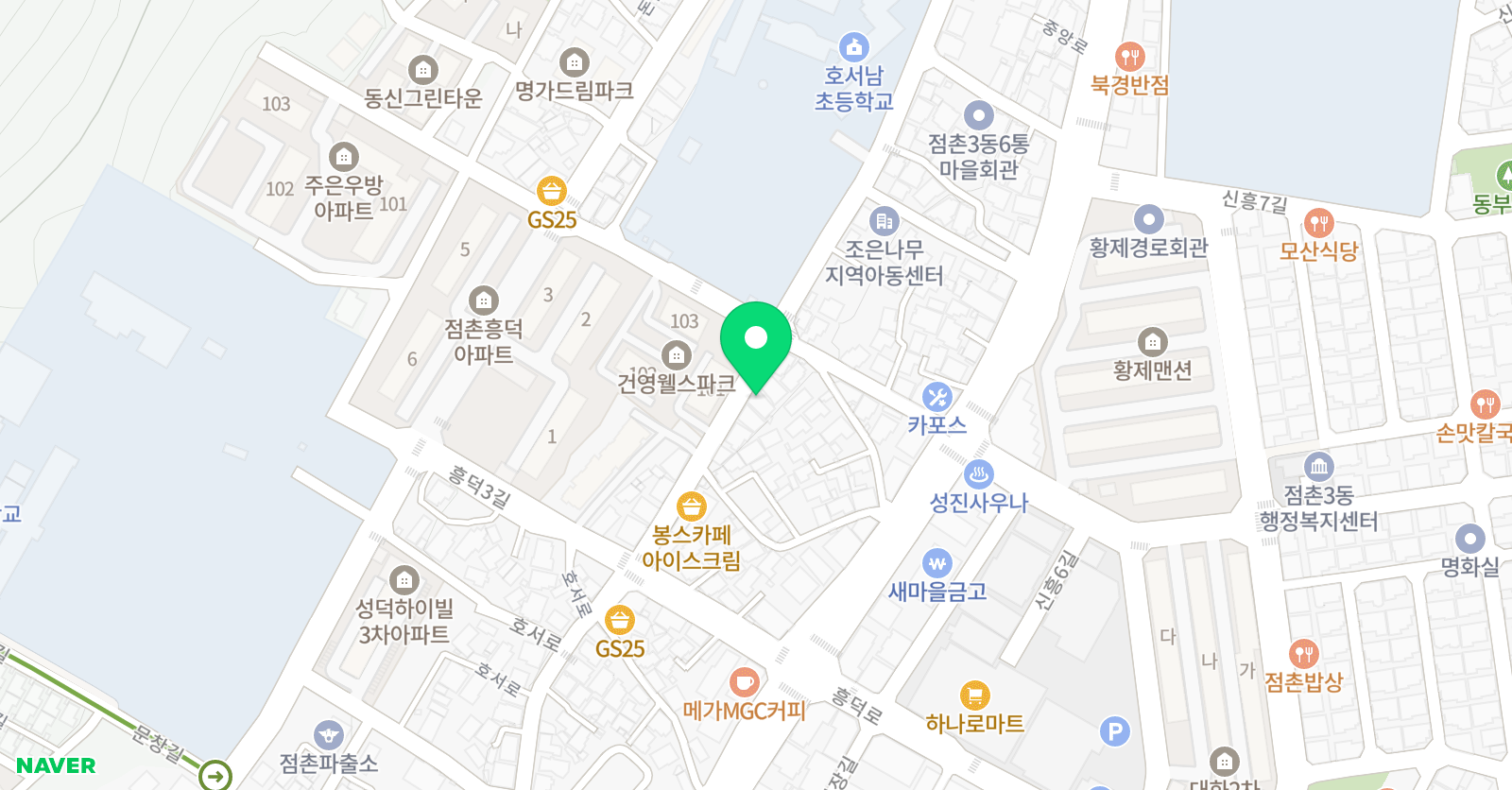 퍼스트 학원 위치