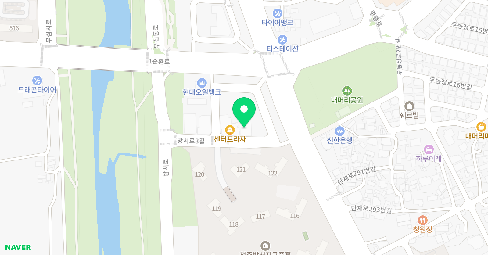 링컨스쿨청주 어학원 위치