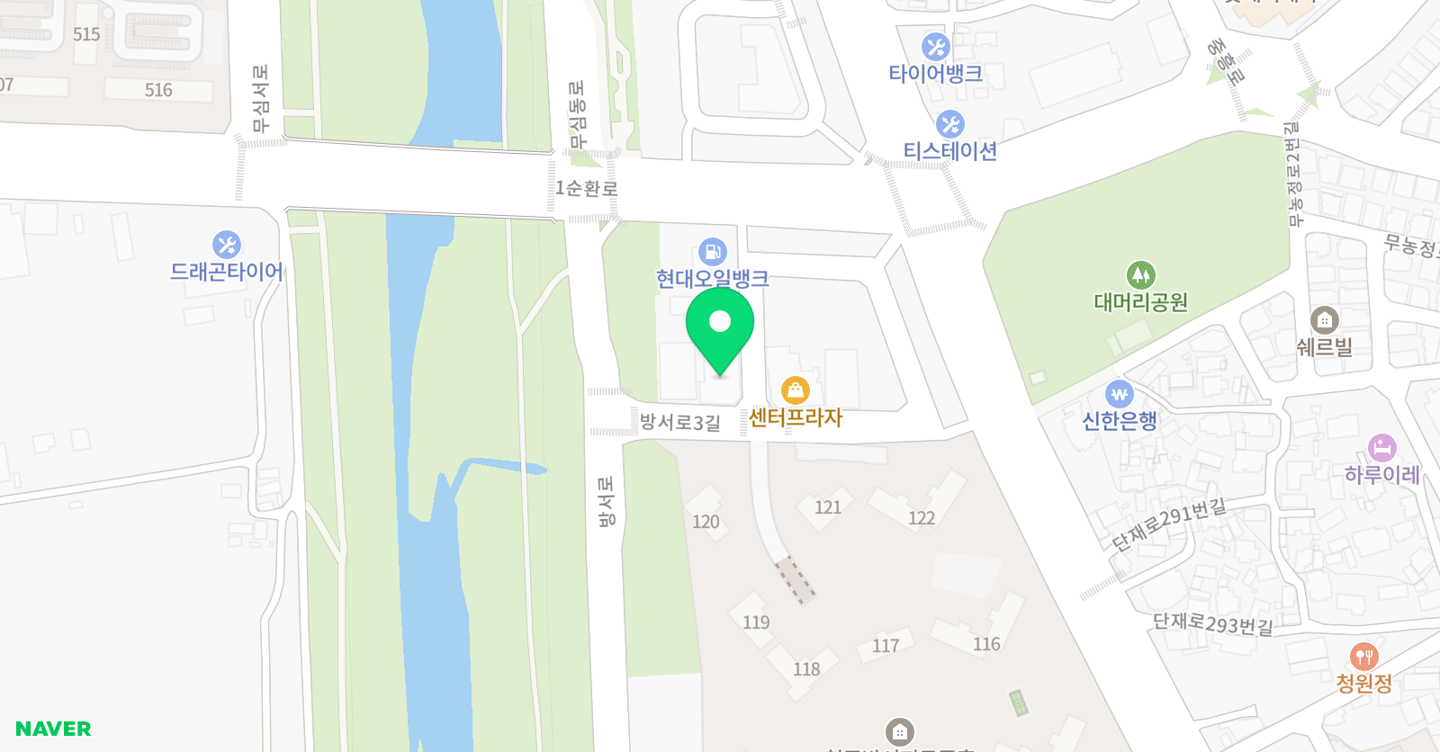 아이앤아트 미술학원 위치