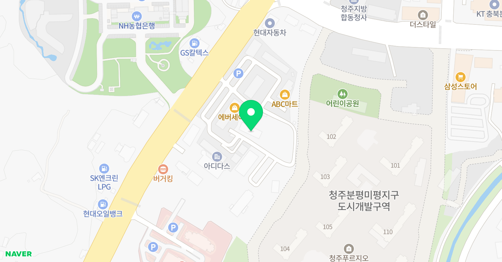 드림팀 농구교실 분평점 위치