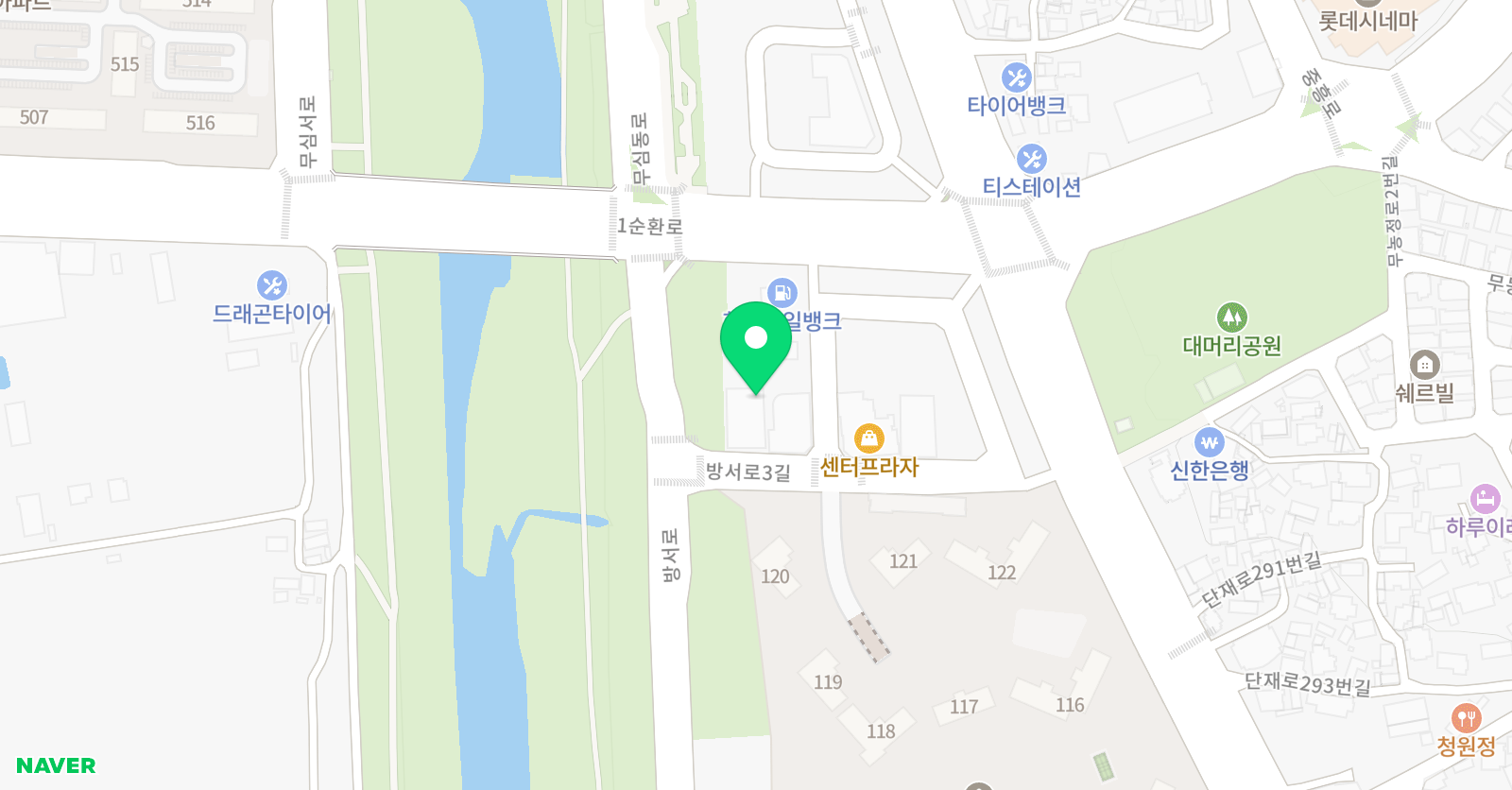 에스클래스 영어학원 위치