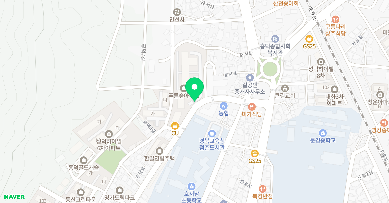 리드인 흥덕점 위치