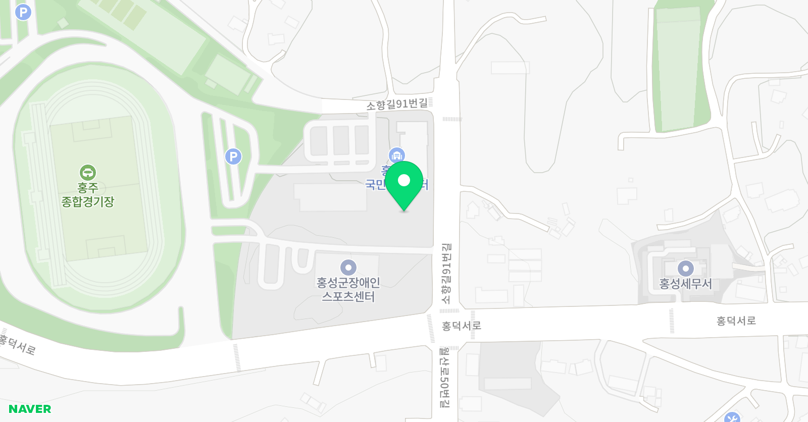 홍성 군반다비 수영장 위치