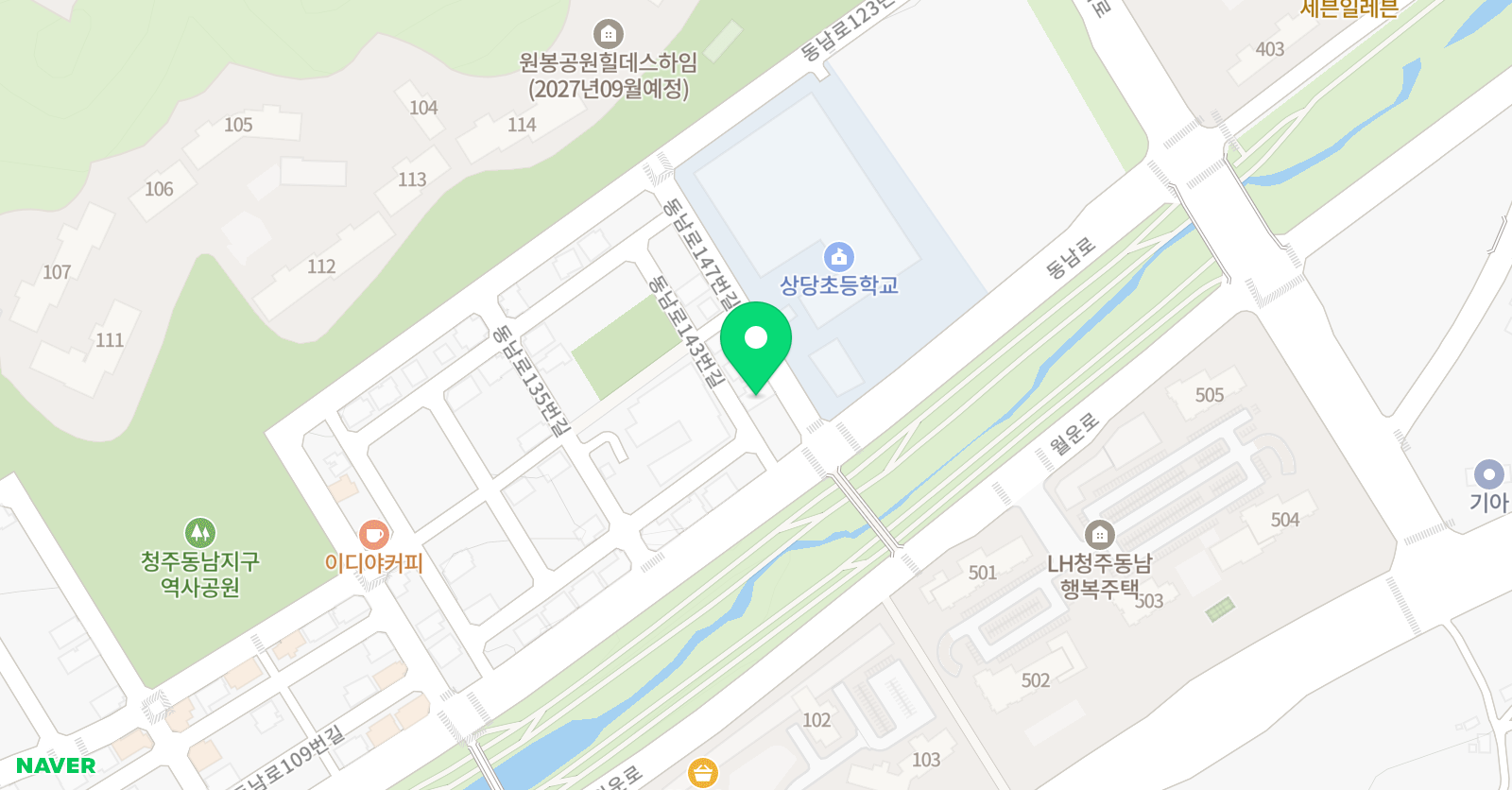 동남솔 음악학원 위치