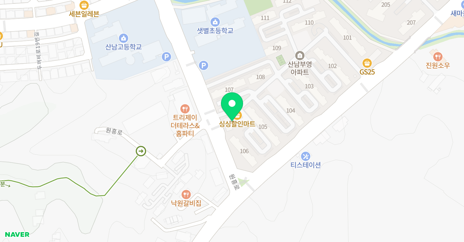 하엘 음악학원 위치
