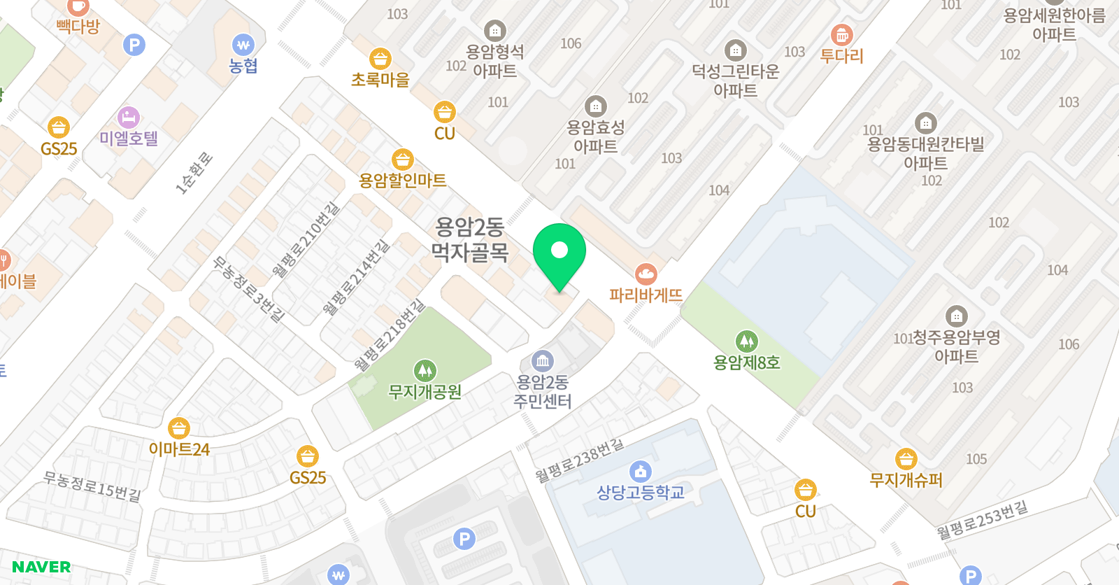 민솔 음악학원 위치