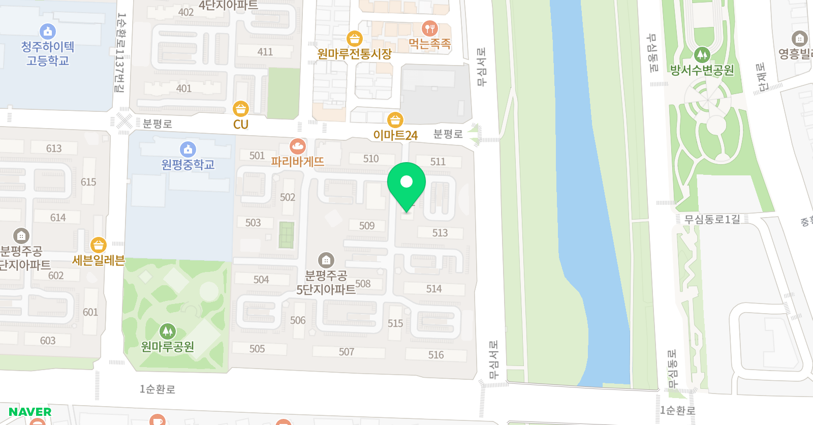 이루다 수학학원 위치