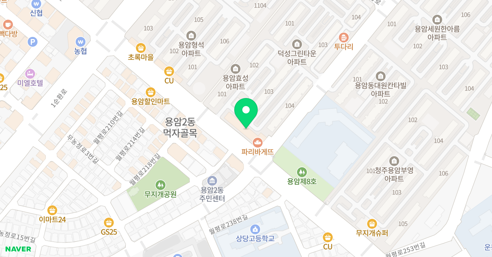 용암 킥복싱 주짓수 줄넘기 팀스타일 위치