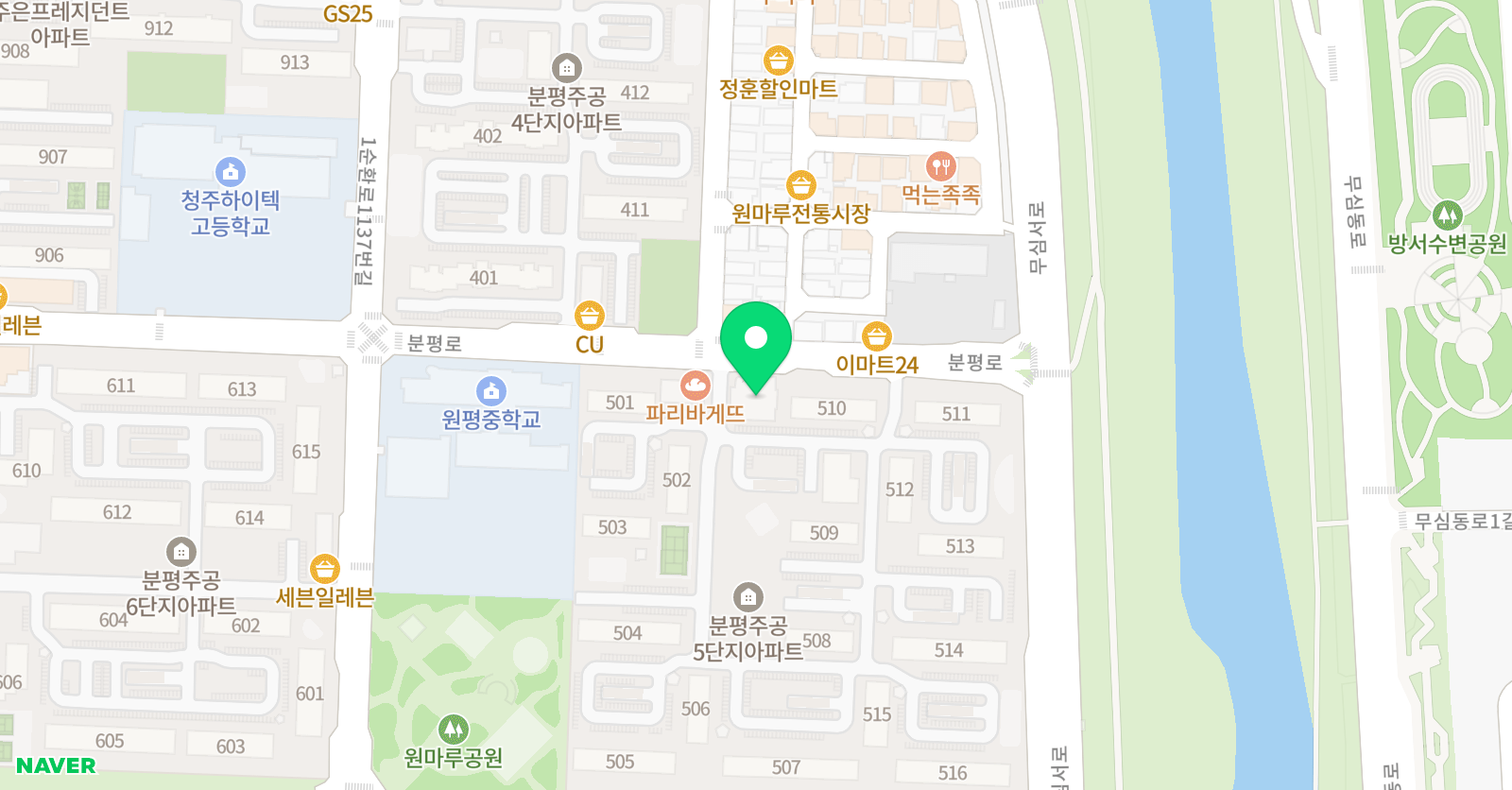 박선생 수학 교습소 위치