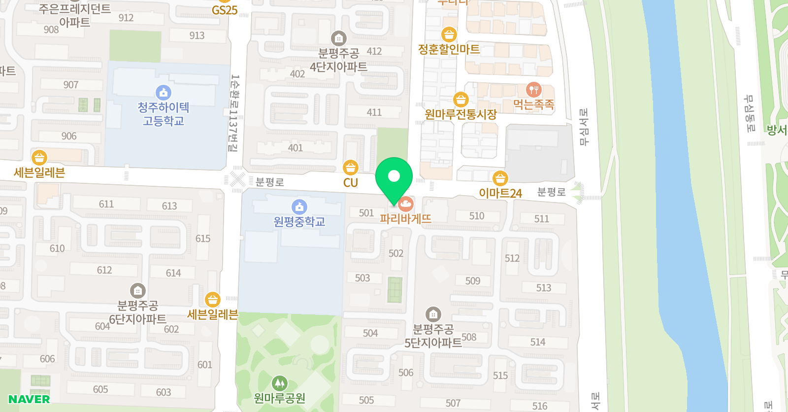 행복한음악학원 위치
