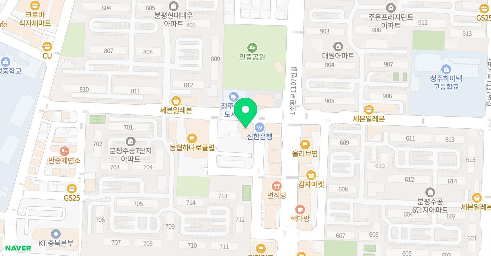 이찬혁 수학전문학원 위치