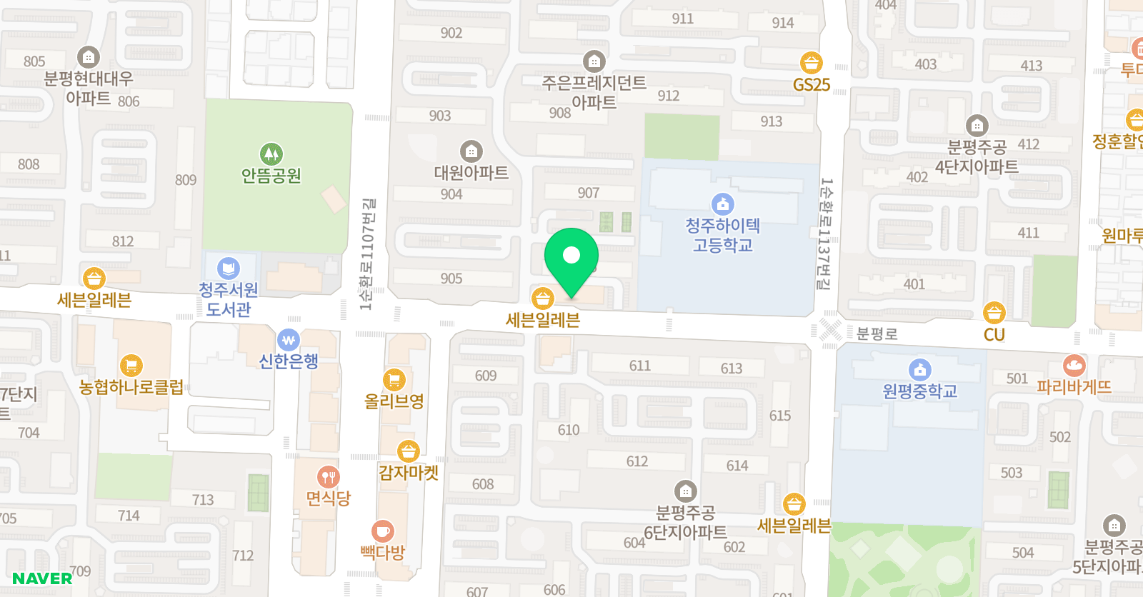 블랑 음악학원 위치