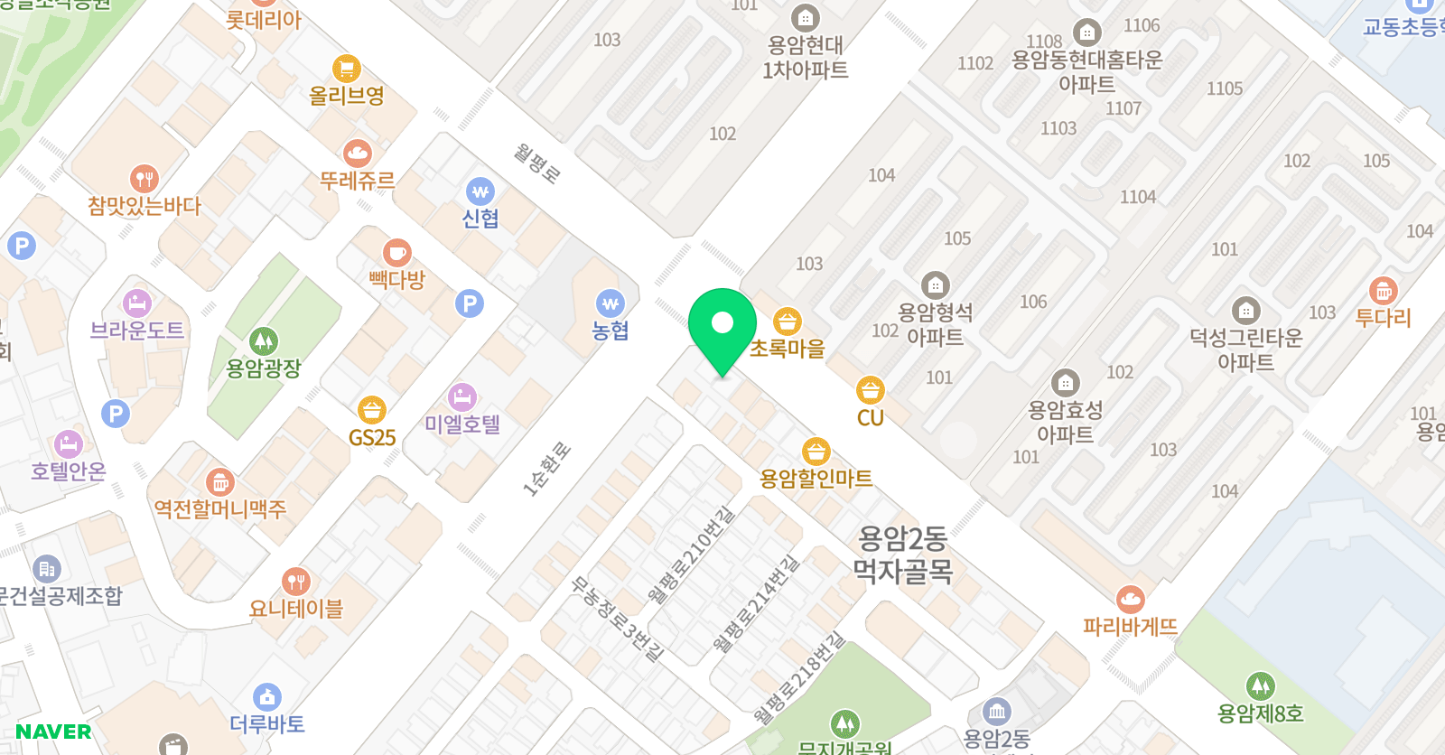 차이랑 중국어학원 상당캠퍼스 위치