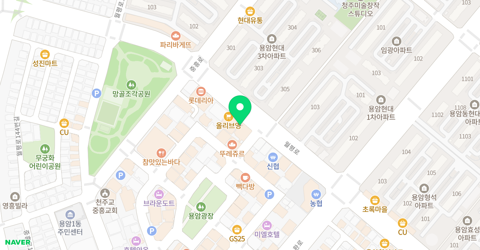 유비 수학학원 위치
