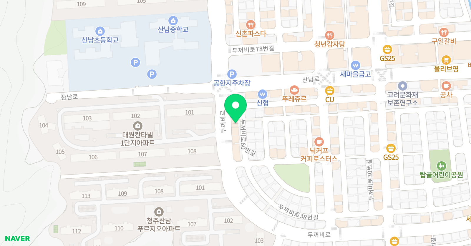 필 영어STUDY 위치