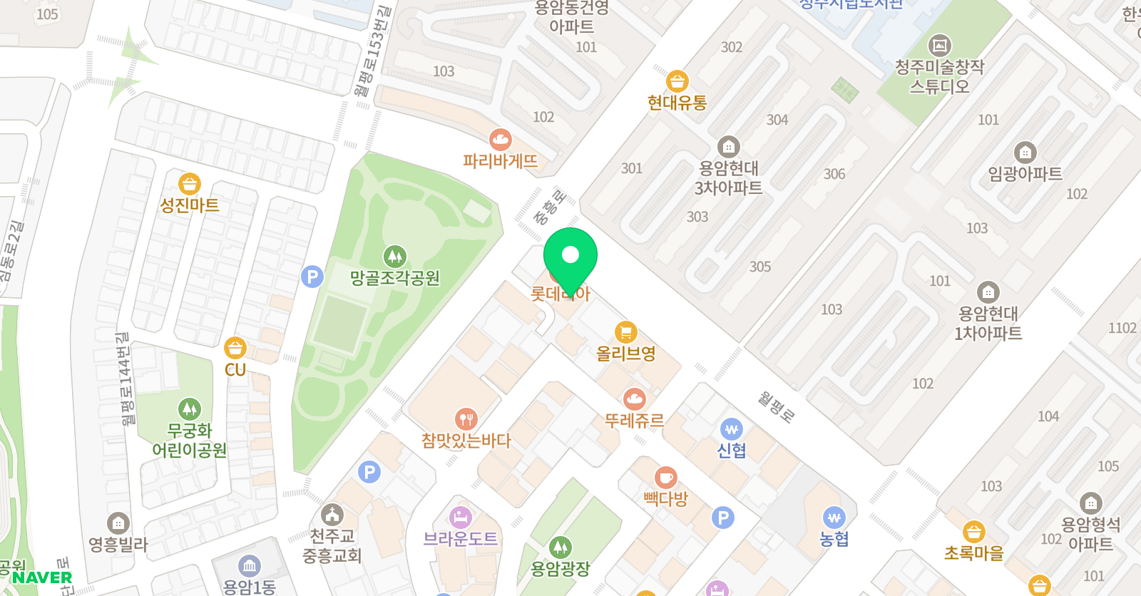 올바른 영어학원 위치