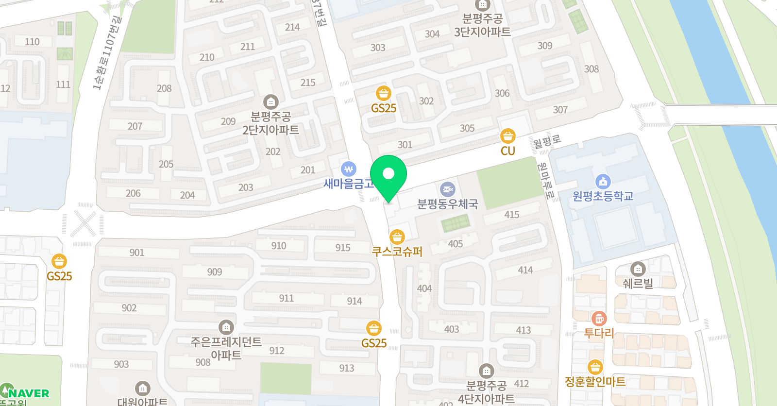 청호 태권도 위치